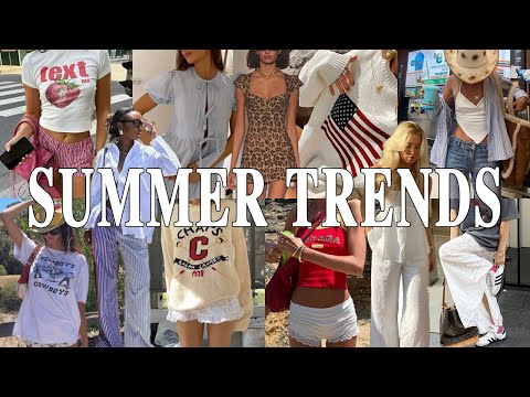 Summer Fashion Trends 2024!! (what to wear this season)