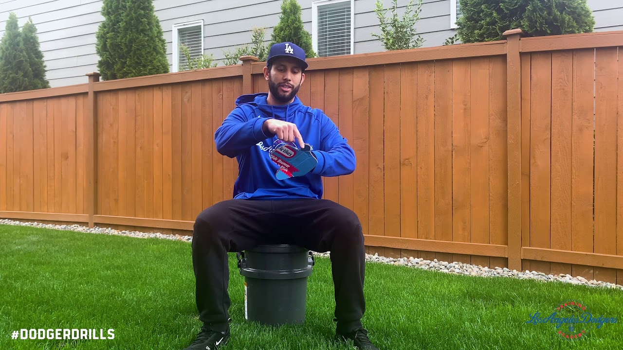 Dodger Drills Making A Flat Glove YouTube