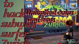 Hack Subway Surfers Zurich 2020 🤑🤑 (Unlimited Everything) 