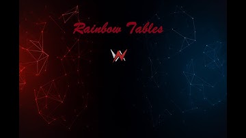 12 Symbols - Rainbow Tables