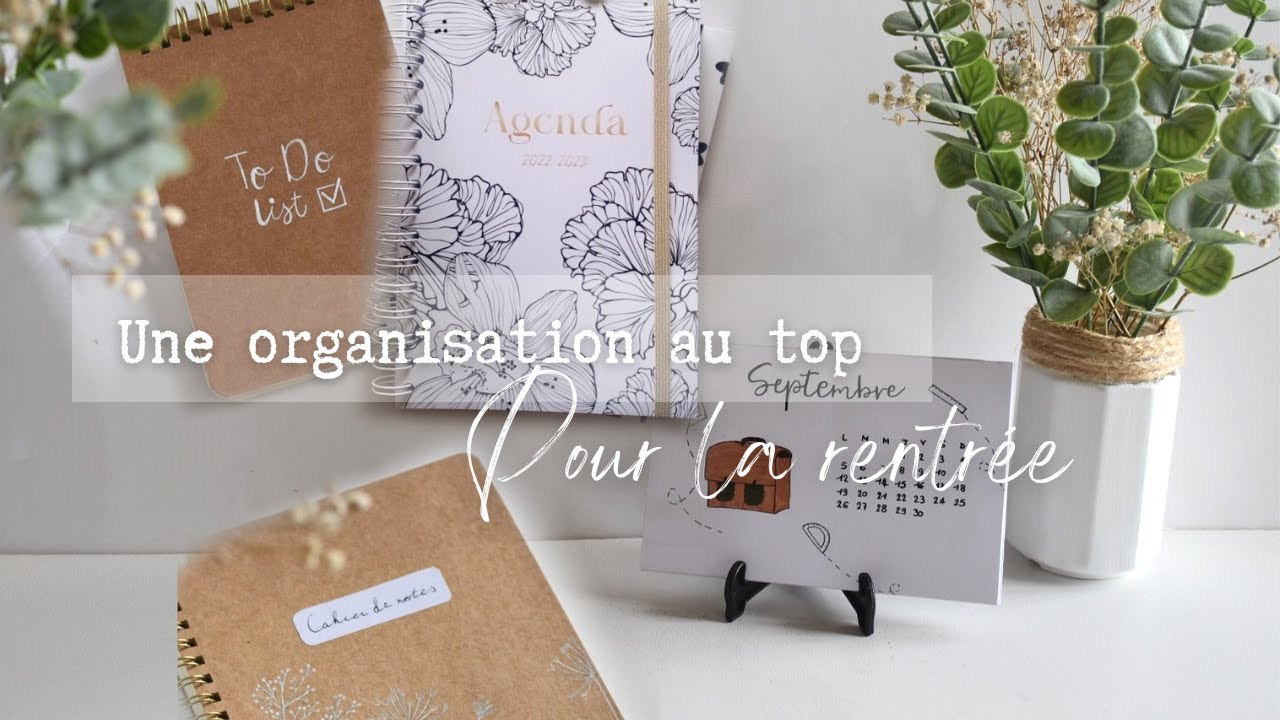 DIY Astuce organisation pour la rentrée