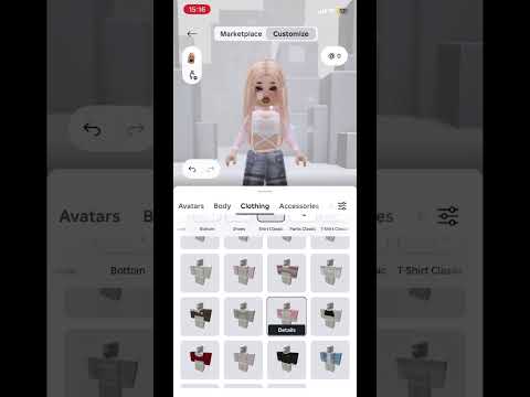 Showing you guys my clothes clearly I need to buy Robux