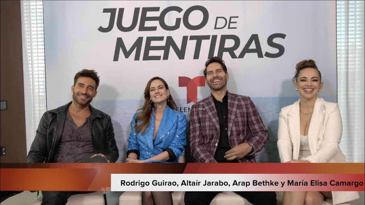 Rodrigo Guirao, Altaír Jarabo,  Arap Bethke Y María Elisa Camargo Hablan De Juego De Mentiras
