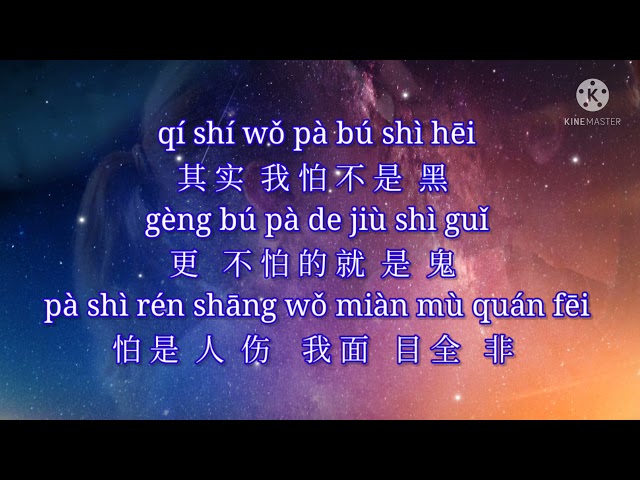 Qi Shi Wo Hen Lei 其实我很累 Actually, I’m Tired Lyrics 歌詞 With Pinyin By An Er Chen 安儿陈 class=