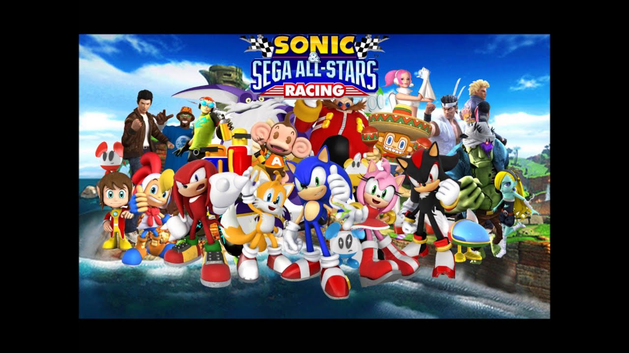 Sonic And Sega All Star Racing Main Menu Theme Extended Youtube