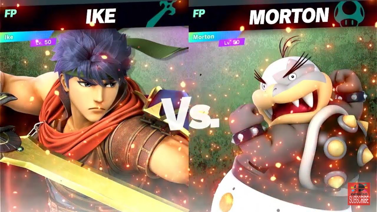 Super Smash Bros Ultimate Amiibo Fights Ike vs the World EX 5 vs Morton ...