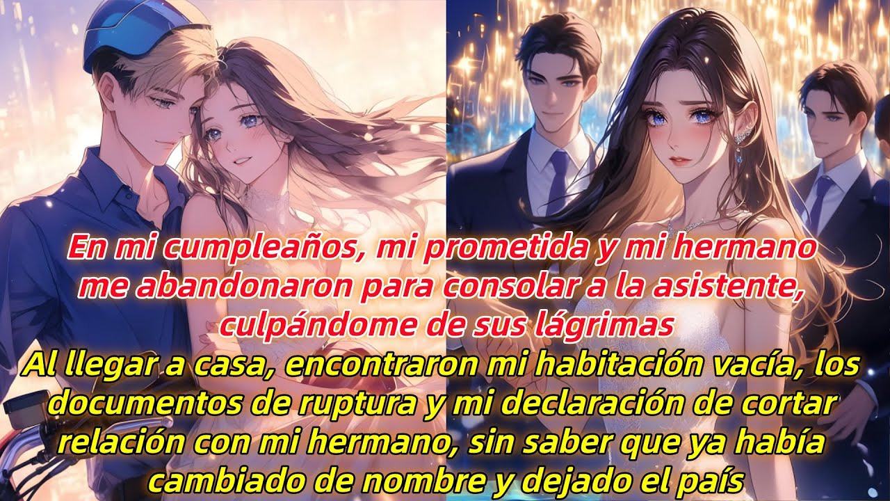 En mi cumpleaños, mi prometida y mi hermano me abandonaron para consolar a la asistente...