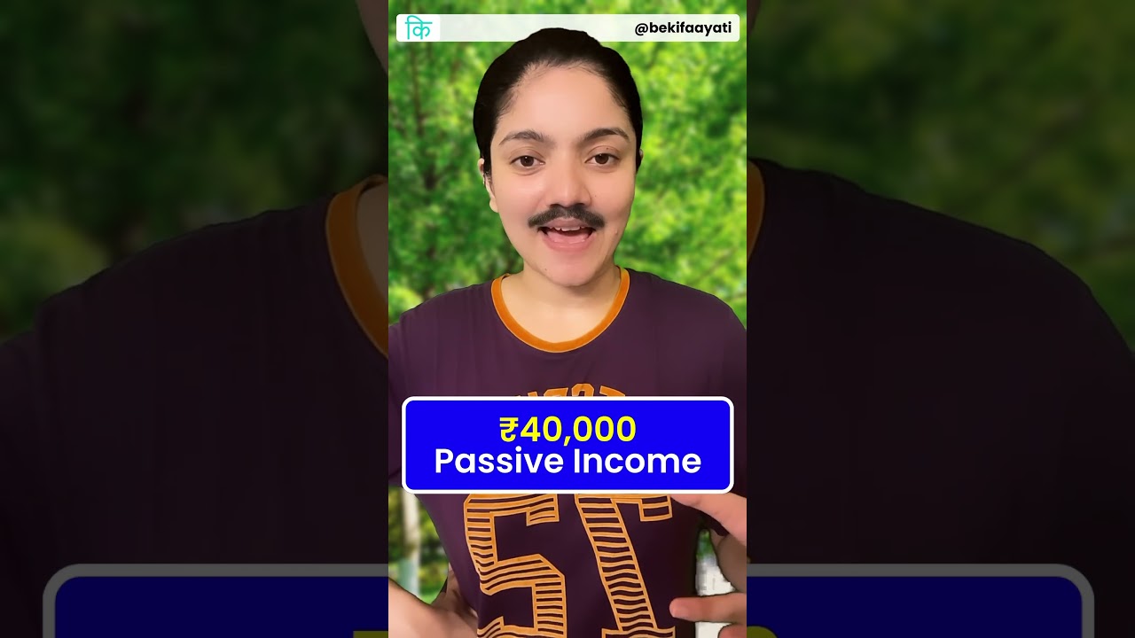 ₹40,000 Passive Income Idea