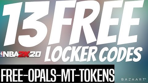 13 *FREE* ACTIVE LOCKER CODES! NBA 2K20 MyTEAM