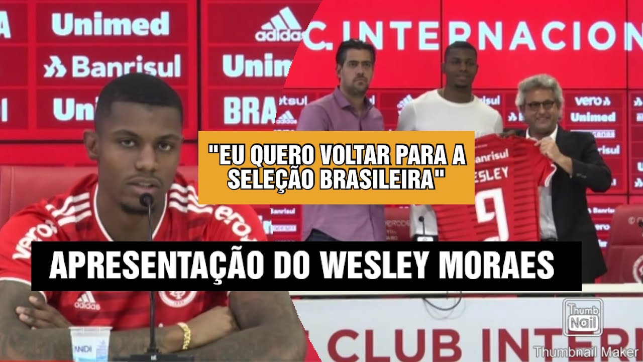 Inter faz proposta por atacante Wesley Moraes