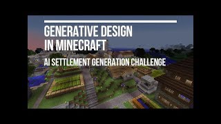 GDMC - AI Settlement Generation Challenge in Minecraft