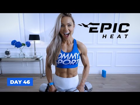 UNSTOPPABLE Upper Body Workout - Arms, Shoulders \u0026 Back | EPIC Heat - Day 46