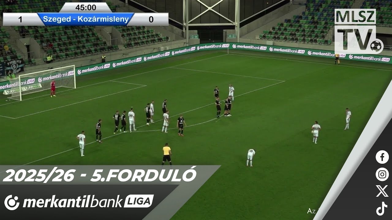 Szeged-Csanád Grosics A.- HR-Rent Kozármisleny | 1-0 (1-0) | Merkantil Bank Liga NB II. | 5. forduló