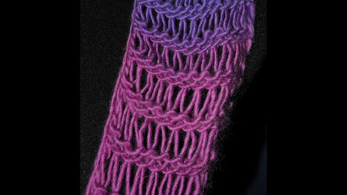 How to Knit an Infinity Scarf on a Loom