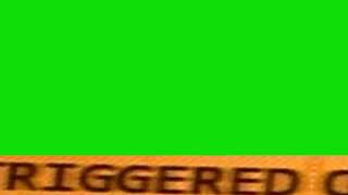 Triggered effect / Green screen overlay (download)