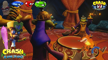 Double (Komodo) Dragon | Crash Bandicoot 2 | N Sane Trilogy Part 2