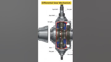 Differential gear mechanism
