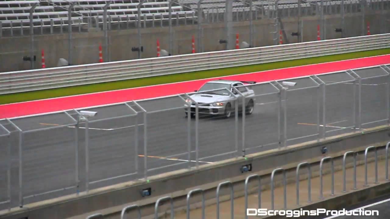 Subaru WRX Backfire and Fly-by! Circuit of The Americas DE