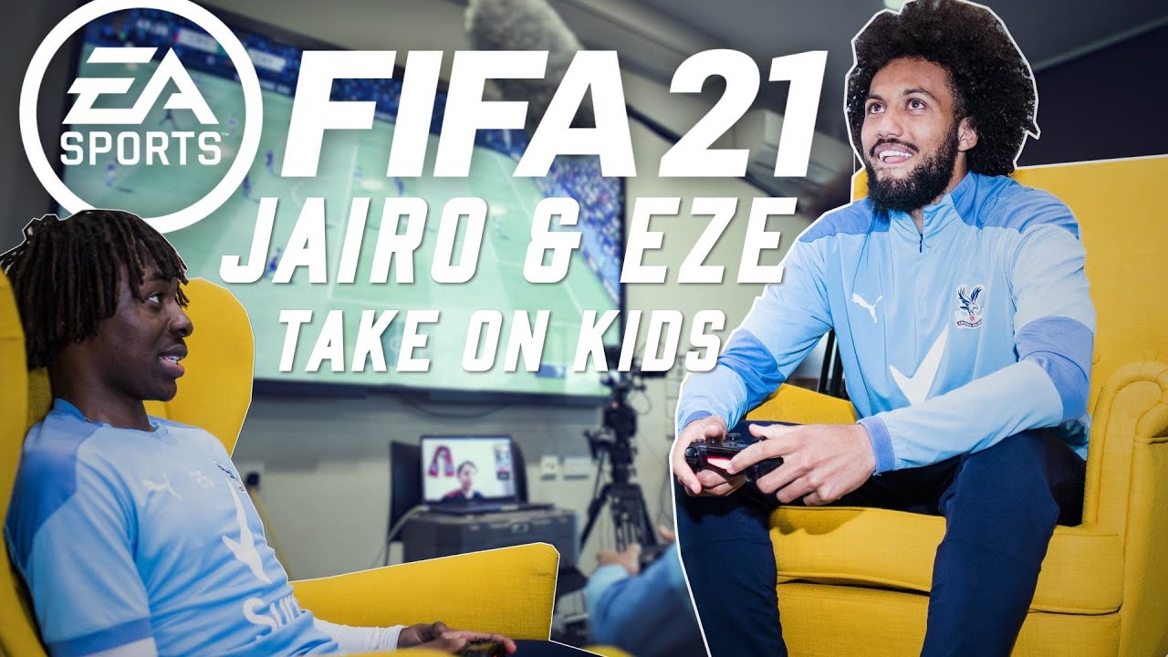 EBERE EZE & JAIRO RIEDEWALD TAKE ON KIDS AT FIFA 21