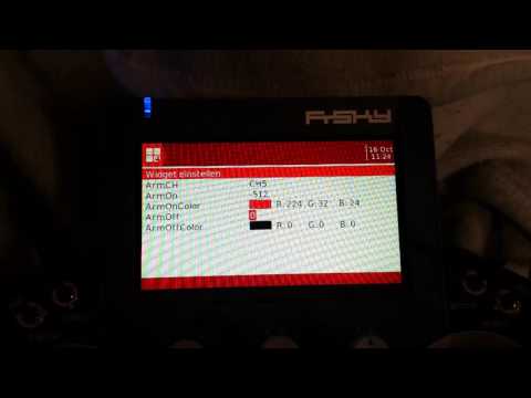 Horus X12S OpenTx 2.2 RC5 N357 - Error
