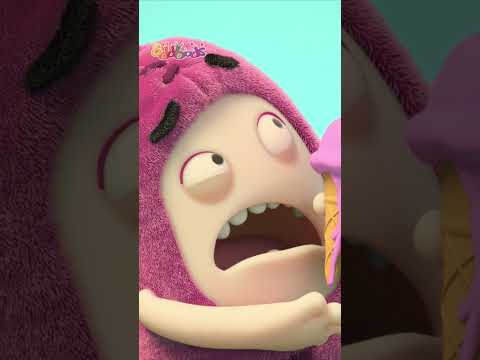 Ой-ой! Растаявшее мороженое! 🍦😅 #Оddbods #shorts