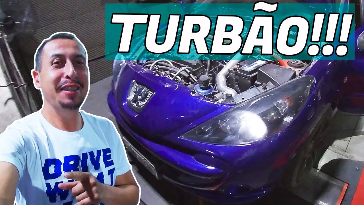 PEUGEOT 207 1.6 16V TURBÃO SURPREENDENDO NO DINAMÔMETRO!!!