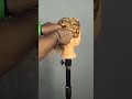 Transform simple hairstyle into messy hairstylesshotrs hairstyle ytshorts