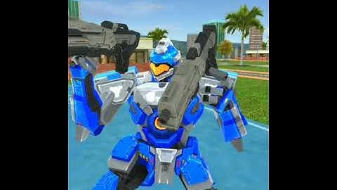 Army Bus Robot Car Game - Transforming robot games(1)