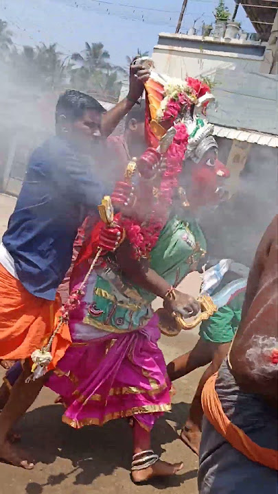 பத்ரகாளி திருநடணவீதியுலா காட்சி #kaliamman #kali #thirubuvanam #god #tamilgod #kalidance #tamilnadu