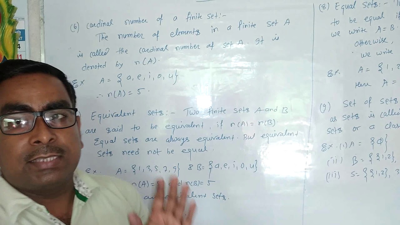 Class 11th sets types of sets part 4 youtube