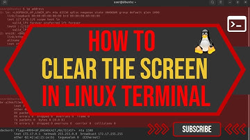 How to Clear the Screen in Linux terminal - Ubuntu