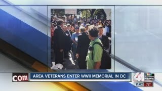Local veterans visit D.C. memorial despite shutdown