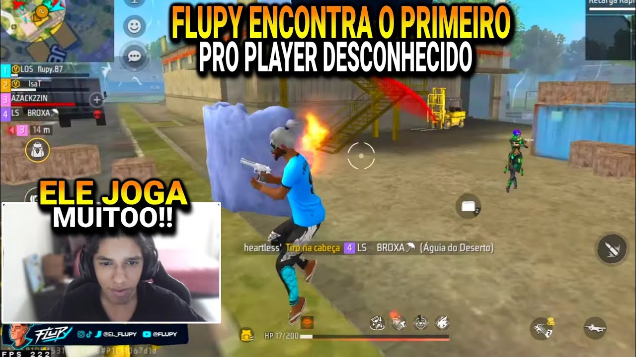 Flupy FLUPY ENCONTRA O PRIMEIRO PRO PLAYER DESCONHECIDO NO CS RANQUEADO!! A ...