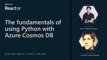 The Fundamentals of Using Python with Azure Cosmos DB
