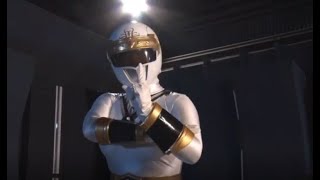 WHITE NINJA RANGER FIGHTING