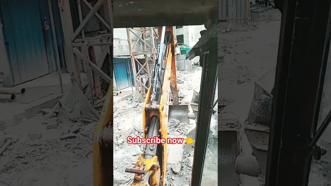 Jcb 3dx concrete cleaning #heavymachinery #bachoeloader #jcb3dxmachine #4×4jcb #heavyequipment