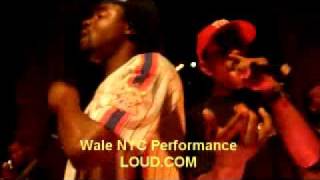 wale live performance in nyc on loudcom