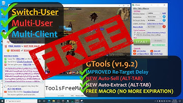 💯 NEW | BASIC MACRO | GTools FREE CABAL MACRO ALT-TAB