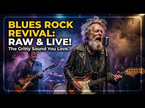 Eric Clapton, Muddy Waters, ZZ Top Inspired Vintage Blues Rock