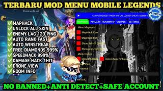 LATEST ML CHEAT 2026 ANTI BANNED - MOD MENU MAP HACK MOBILE LEGENDS UNLOCK ALL LATEST SKINS