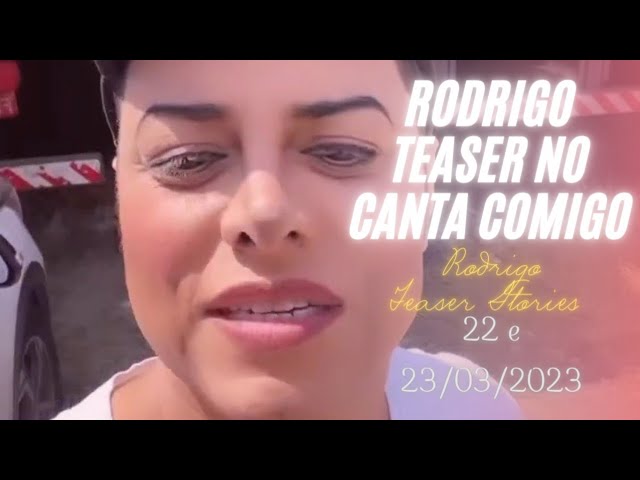 Rodrigo Teaser relembra apresentação icônica com membros da banda de  Michael Jackson - Canta Comigo Teen 4 - R7 Novidades