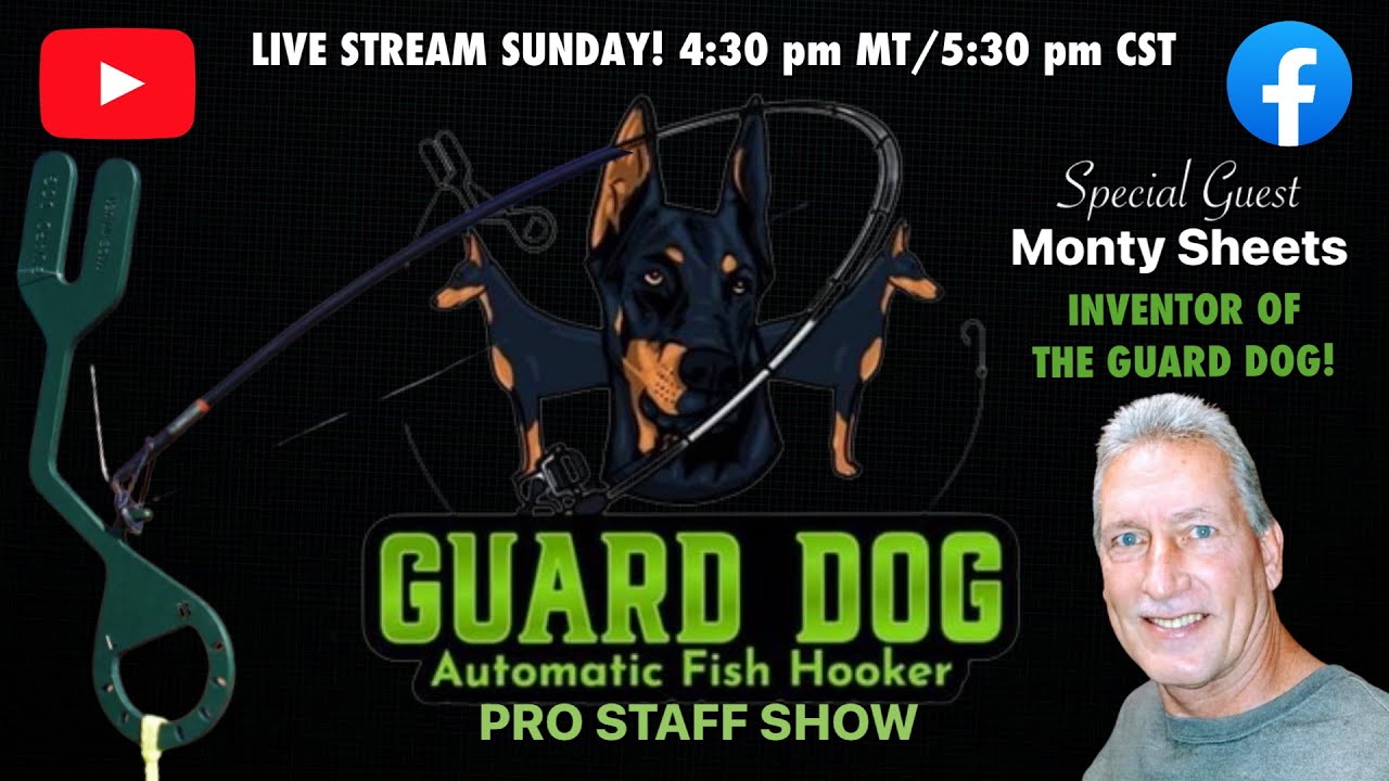Guard Dog Automatic Hook Setter PRO STAFF Livestream! 