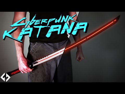 Forging A Glowing Katana Cyberpunk Katana V1 0 By Keaton