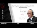 Paul O Sullivan Back Before Parliament S Ad Hoc Committee 05 March 2026