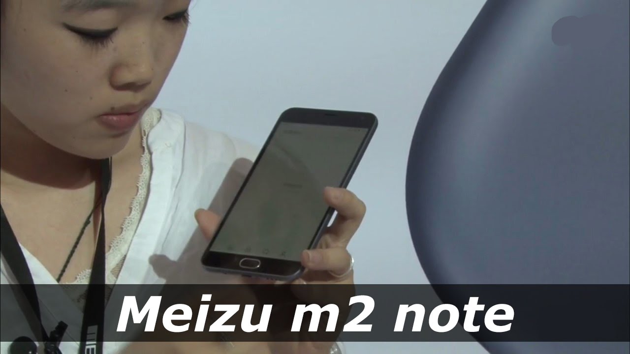 Meizu M2 Note first look - YouTube