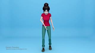 Dialogue, LIP Sync video with Realistic expression (Autodesk MAYA)
