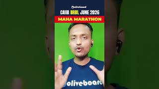 CAIIB BRBL Maha Marathon June 2026 #brbl #caiibjune2026 #shorts