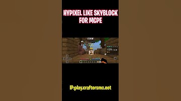 How to play Hypixel Skyblock on Minecraft Pocket Edition || MCPE || MCBE.