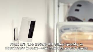 Ring Indoor Cam, Home or business security in 1080p HD video, White review