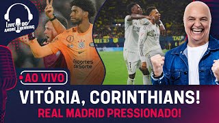 CORINTHIANS VENCE O PLATENSE NA ESTREIA DO FERNANDO DINIZ; BALANÇO DOS BRASILEIROS; GIRO PELO MUNDO!